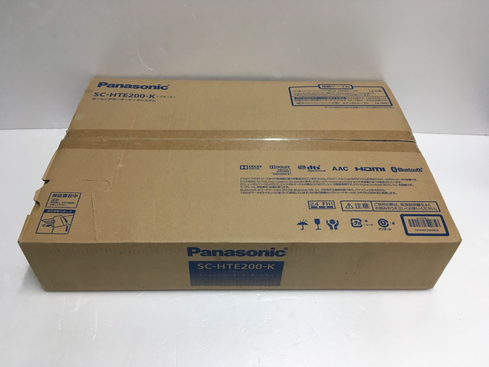 送料無料※ Panasonic ホームシアターオーディオシステム SC-HTE200-K