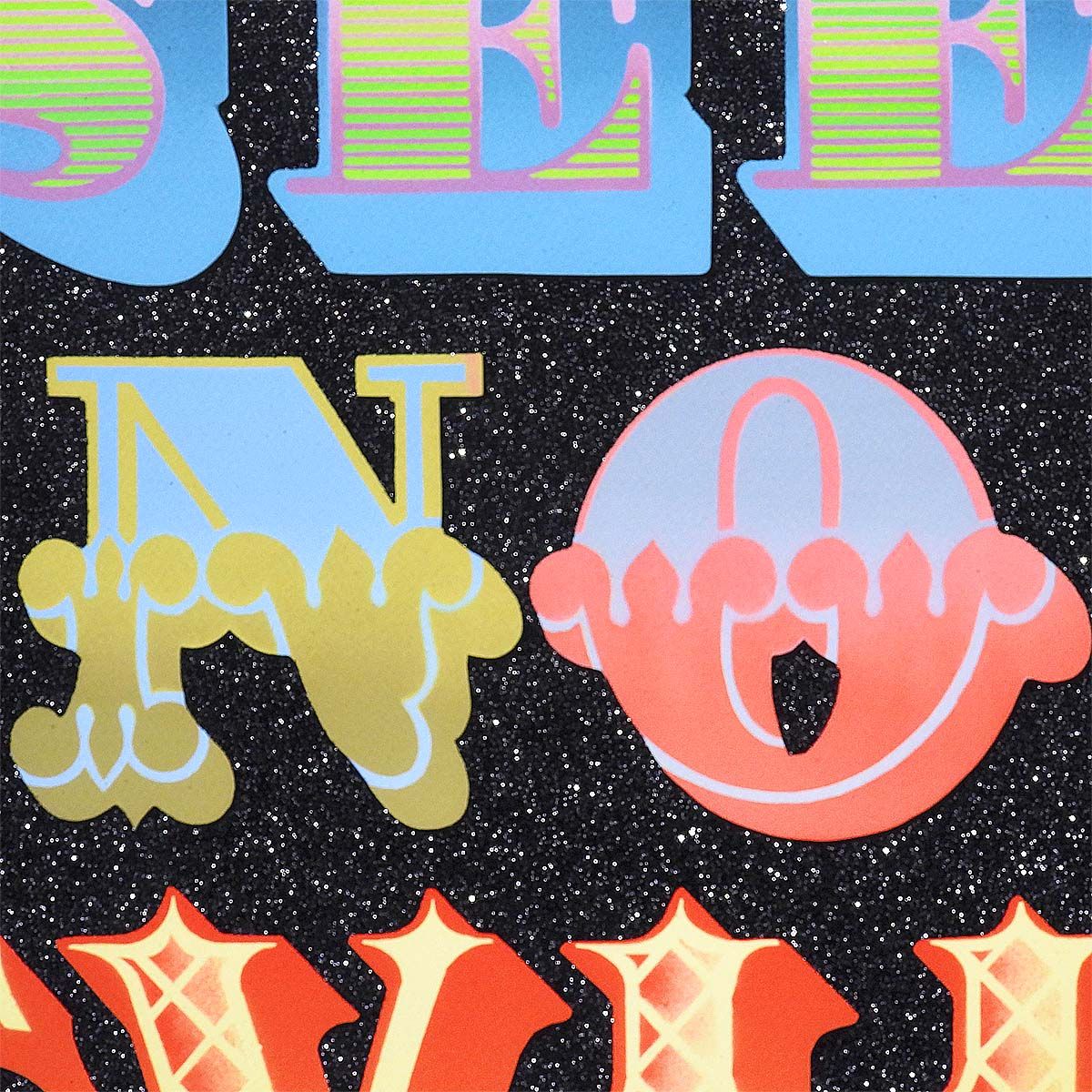BenEine 本人直筆サイン ED1,000 アート 完売　ベン・アイン Ben Eine ベン・アイン SEE NO EVIL 抽象画 作家直筆サイン イギリス