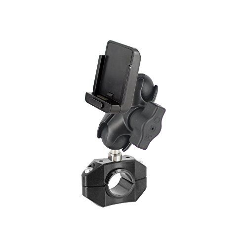 REC-MOUNTS Bike用 ナビマウントセット ゴリラ 適合A用 NVP-TQ21 NVP-T20CA-PTQ22D CA-PT20D 対応ナビ用 対応クランプ径22.2/25.4mm用(アームS(62mm),ベースマウント(ブラック) bef6bb40 9,992円