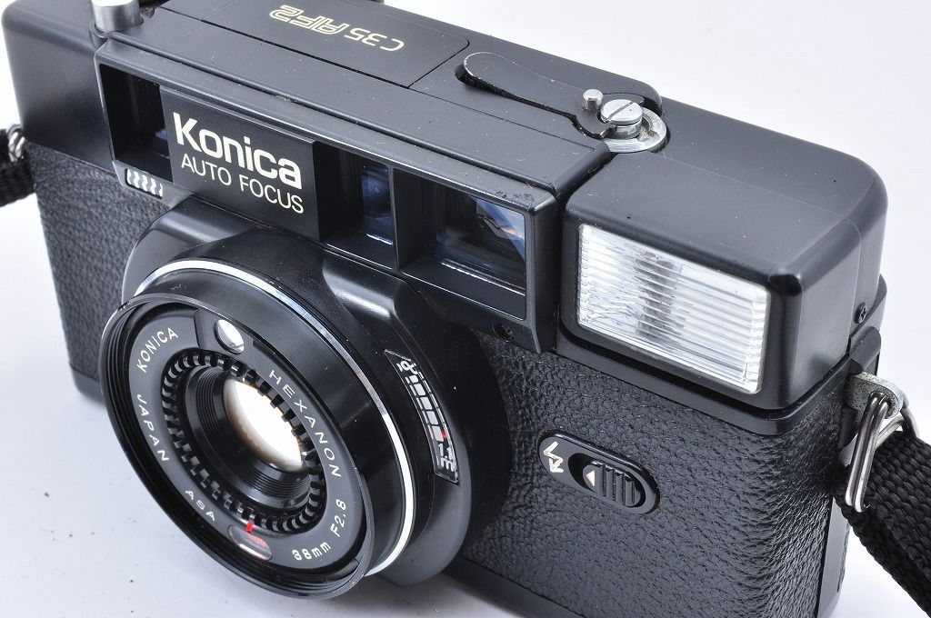2ヶ月保証付き】Konica C35 AF2 コンパクトフィルムカメラ 美品