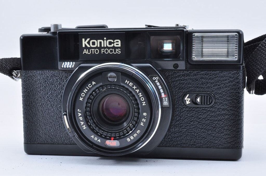 2ヶ月保証付き】Konica C35 AF2 コンパクトフィルムカメラ 美品