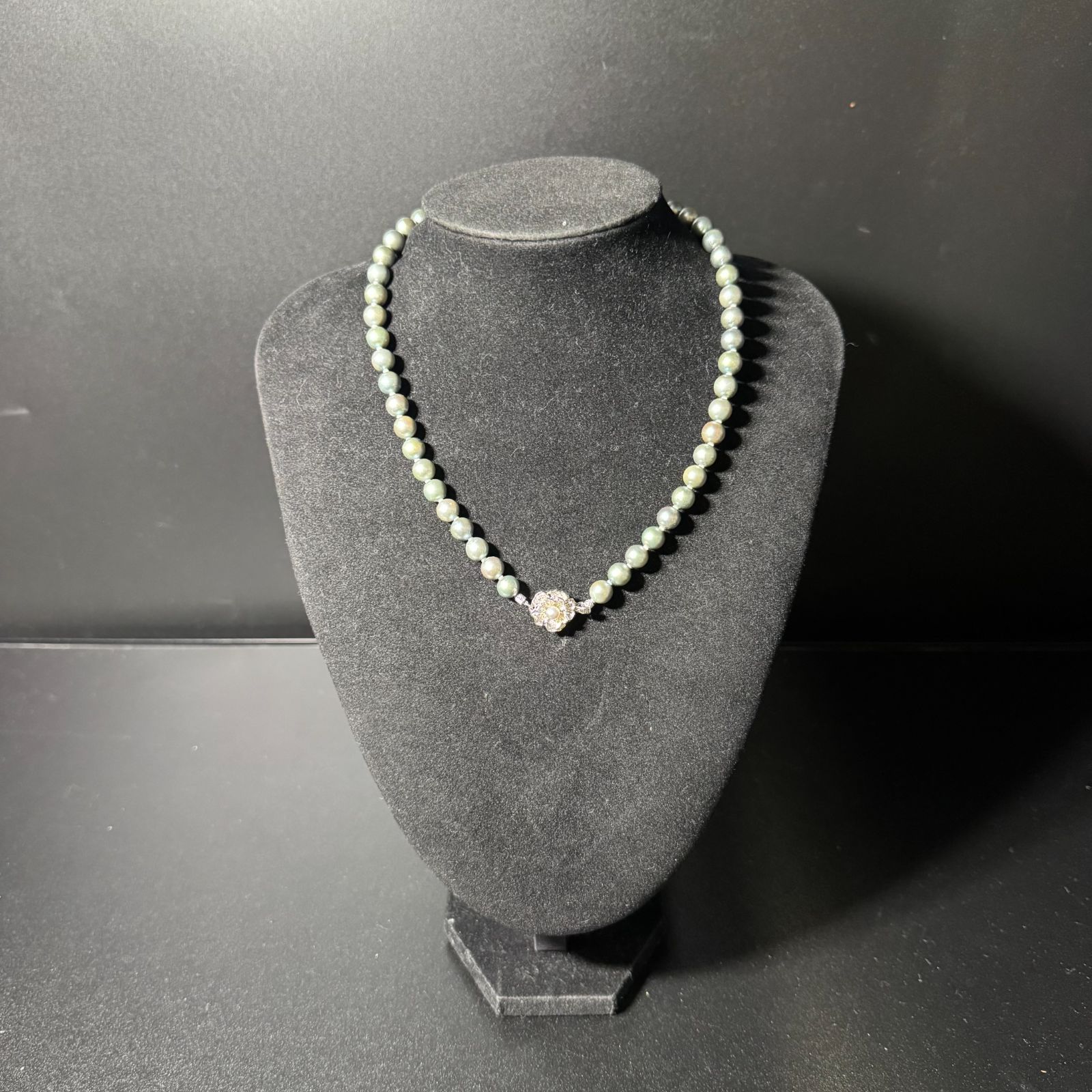 ネックレス シルバー　連パール 38.8g B25111119