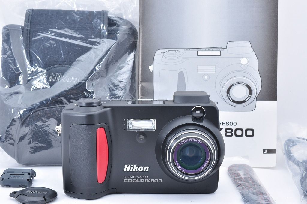 Nikon COOLPIX 800 箱あり　レア 2ヶ月保証付き】Nikon ニコン COOLPIX 800 コンパクトデジタルカメラ