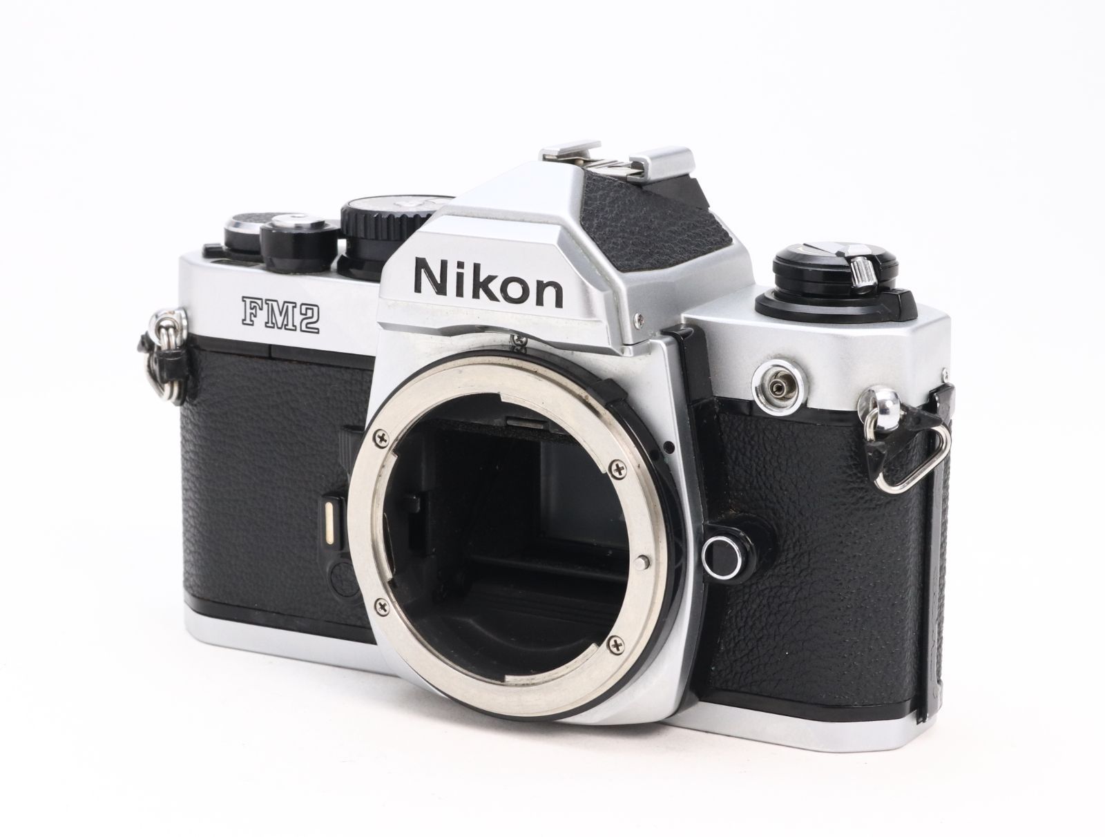 AB- (良品) Nikon ニコン New FM2 ボディ シルバー 初期不良返品対応 77-163