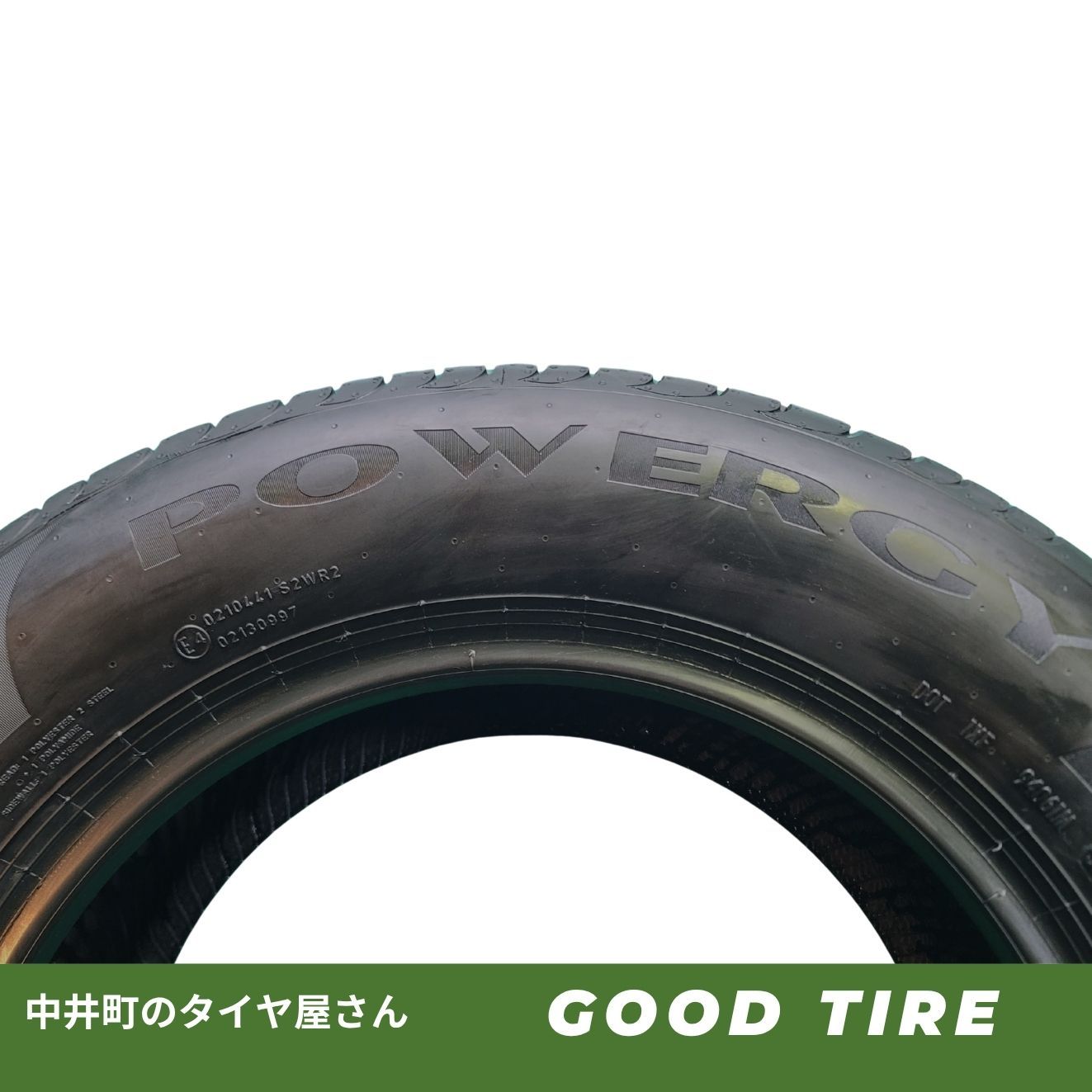 (7799) 215/60R16 ピレリ POWERGY 2023年 7分山 215/60R16 ピレリ POWERGY 2023年製 夏用 4本セット 7分山 中古タイヤ