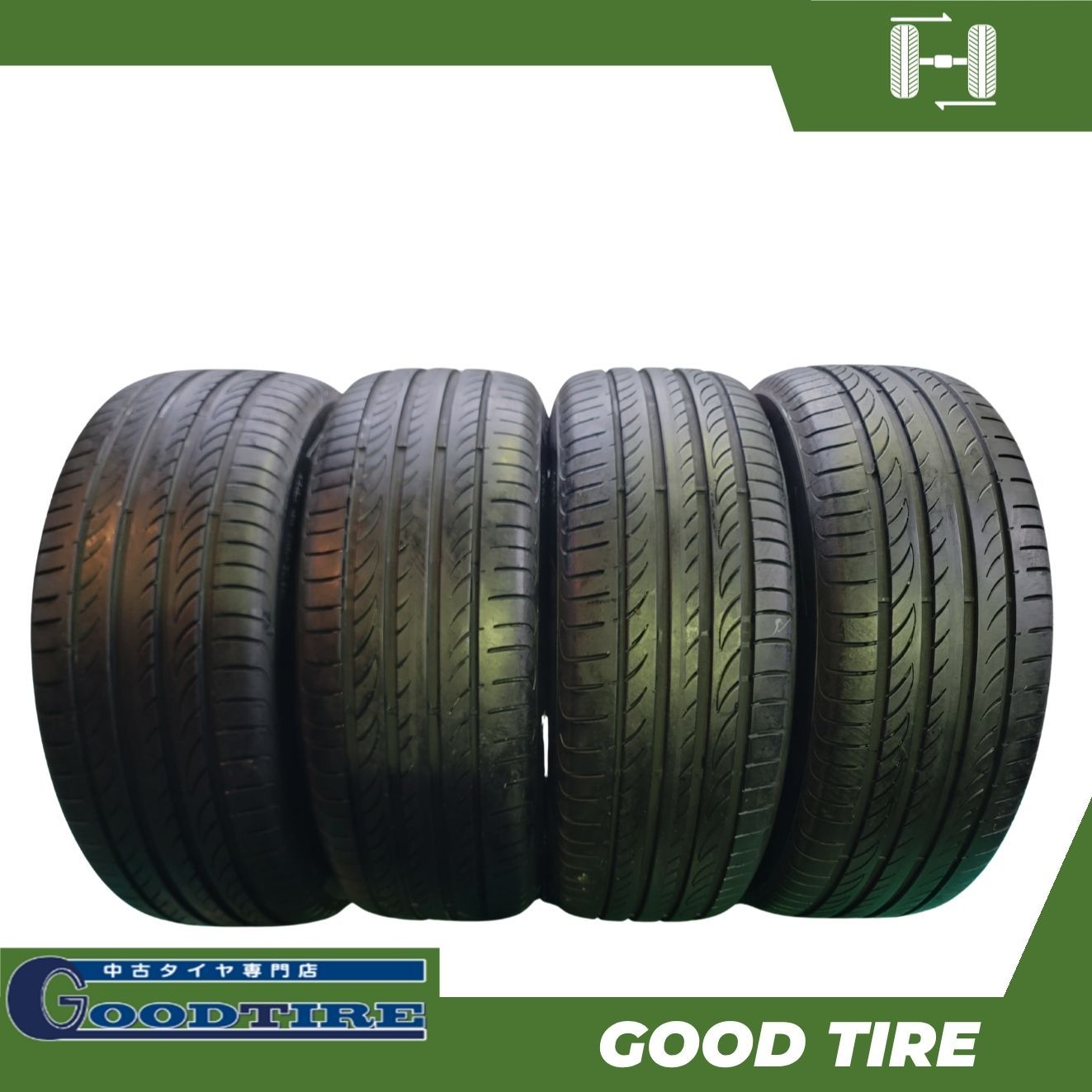 (7799) 215/60R16 ピレリ POWERGY 2023年 7分山 215/60R16 ピレリ POWERGY 2023年製 夏用 4本セット 7分山 中古タイヤ