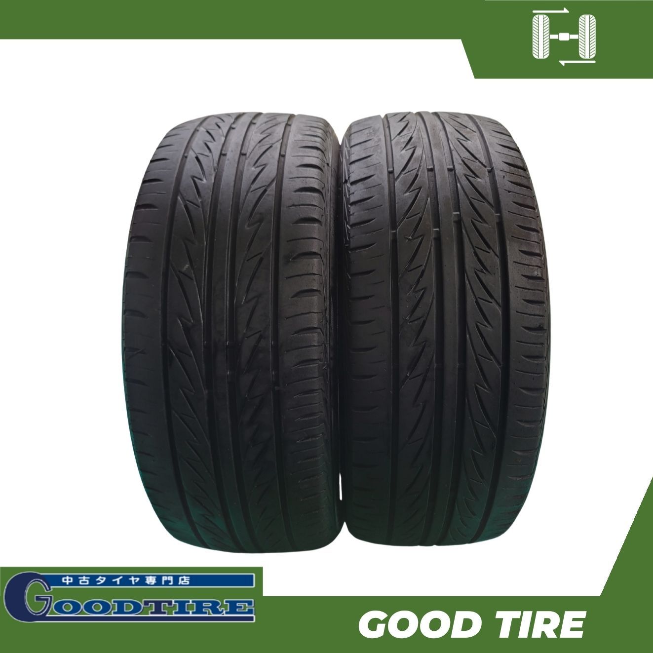215/45R17 ブリヂストン TECHNO SPORTS 2023年製 夏用 2本セット 7分山 中古タイヤ タイヤ プリウス レガシー (7785) 10,260円