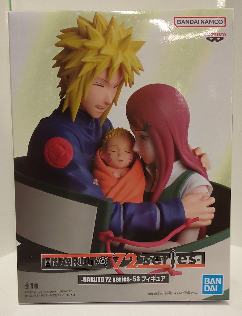NARUTO 72 series ミナト クシナ カカシ ナルト　イルカ BANDAI SPIRITS -NARUTO 72 series-53 フィギュア NARUTO-ナルト