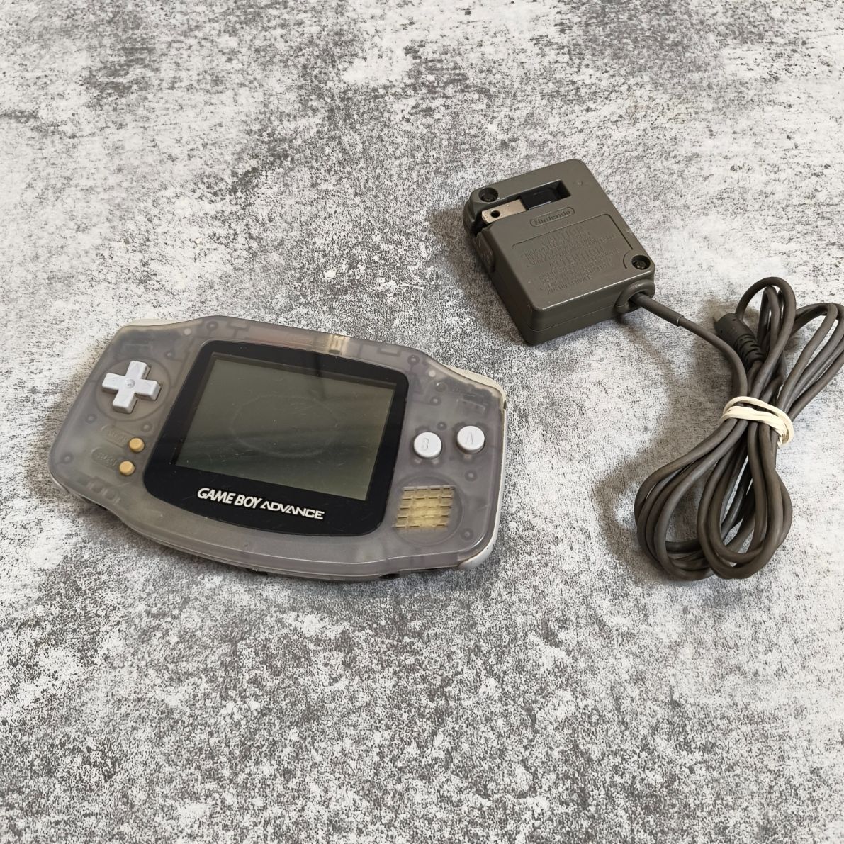 ゲームボーイアドバンス 本体 クリア 専用ACアダプター セット GBA