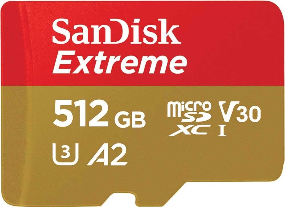 【人気商品】& 4K HD アクションカメラ Full 書込最大130MB/s Extreme V30 U3 SDSQXAV-512G-GH3MA UHS-I 512GB 簡易デザインパッケージ カード microSD 無期限 SanDisk 21,108円