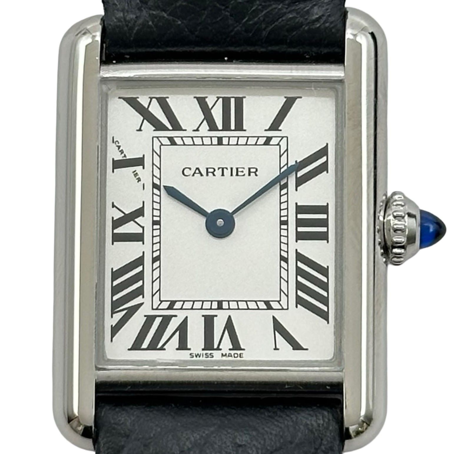 カルティエ Cartier タンク マスト SM WSTA0042 シルバー ステンレススチール クオーツ レディース 腕時計