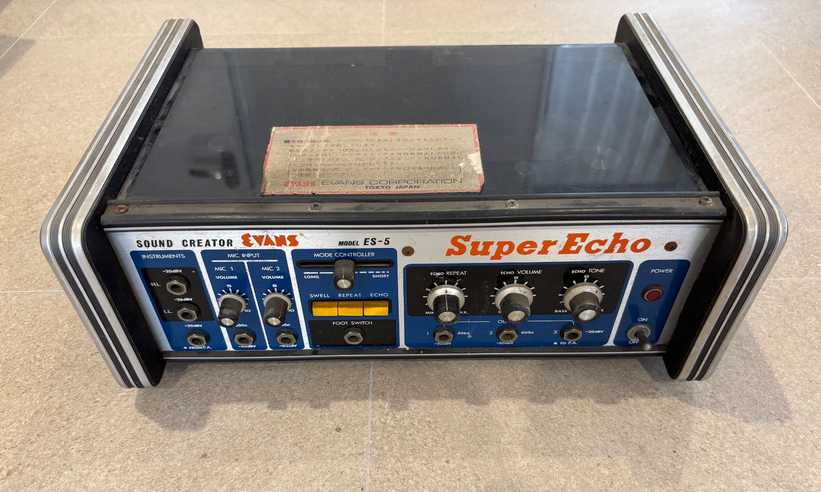 EVANS Super Echo テープエコー ES-5 エヴァンス - メルカリ