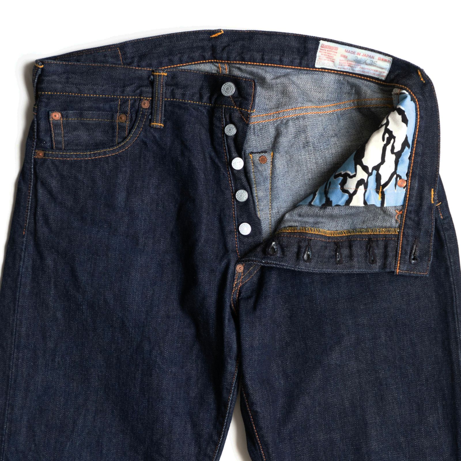 美品/濃紺】EVISU 【LOT.2000 デニムパンツ】34×35 カモメ エビス