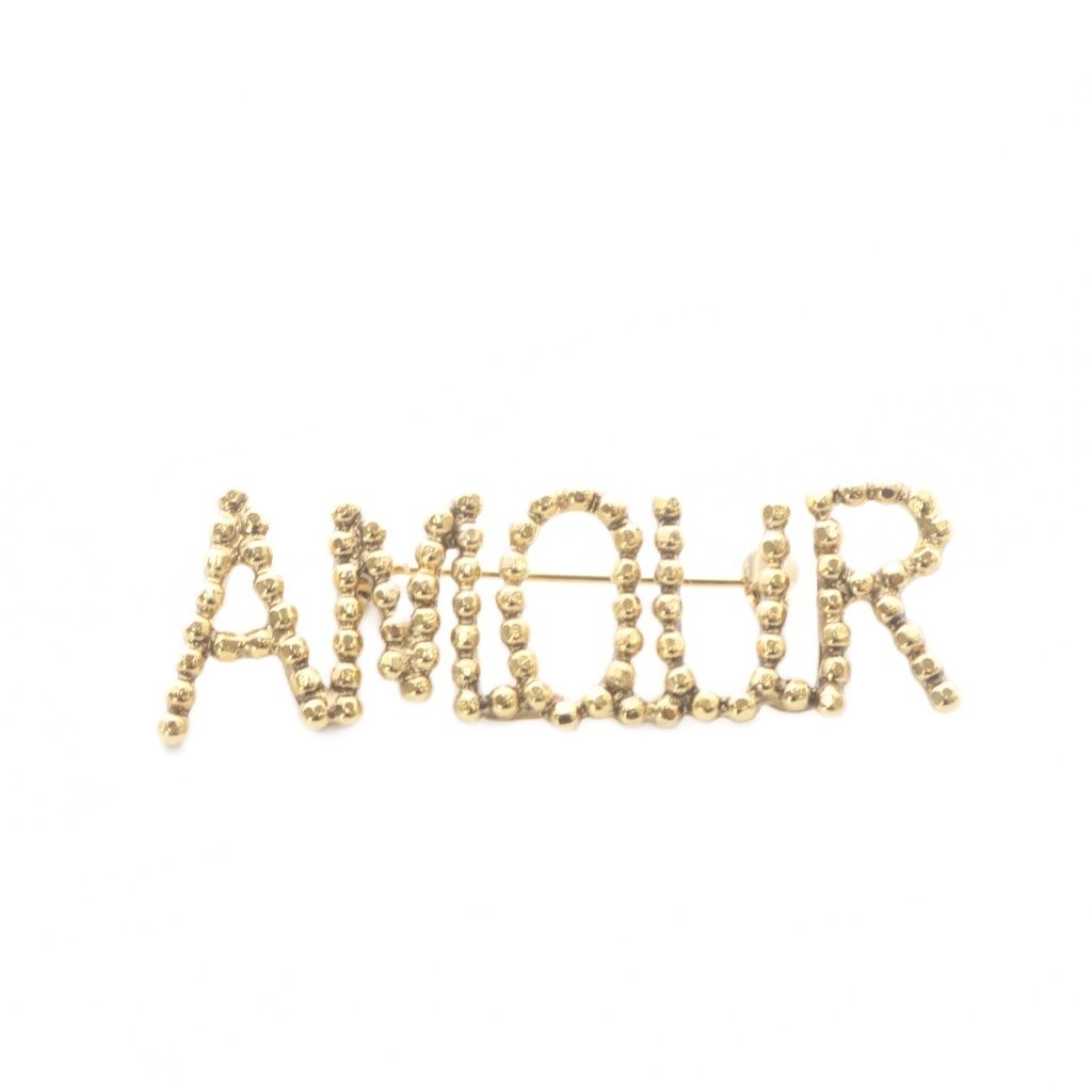 アデルビジュー ADER.bijoux CUTSTEEL amour ブローチ ゴールド色
