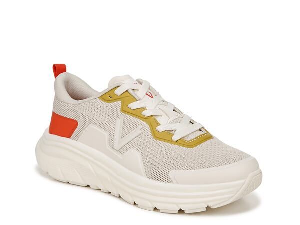 バイオニック レディース シューズ スニーカー Vionic Walk Max Sneaker Womens CreamTangerine Tango クリーム