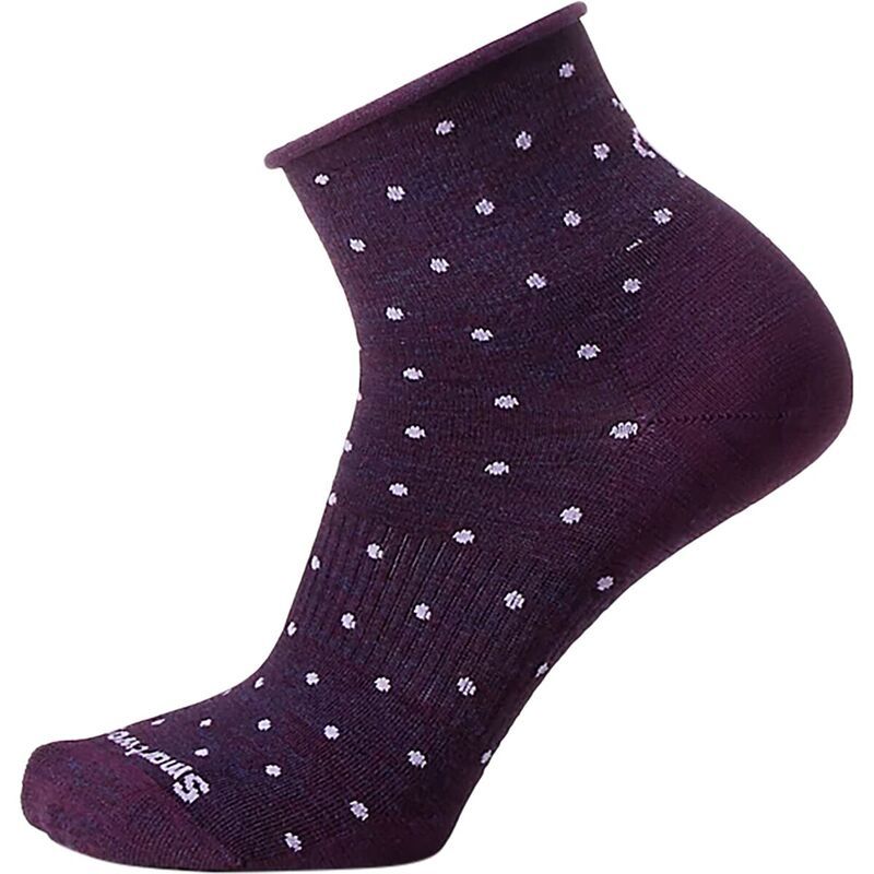 スマートウール レディース アンダーウェア 靴下 アンクル ブーツ Smartwool Everyday Classic Dot Ankle Boot Sock Womens Purple Iris 6,784円