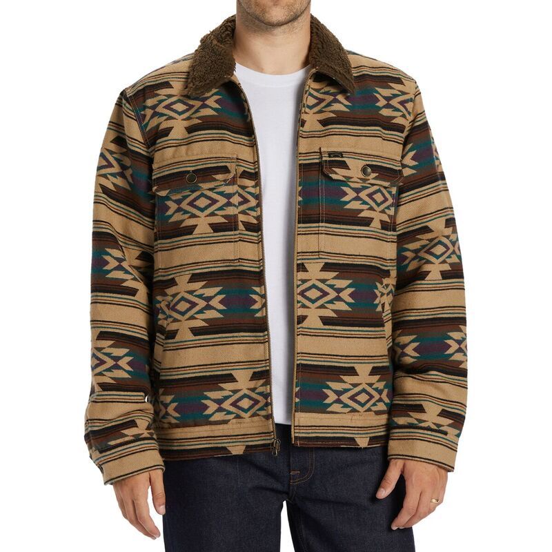 ビラボン メンズ アウター ジャケット・ブルゾン ジャケット Billabong Barlow Sherpa Jacket Mens Gravel
