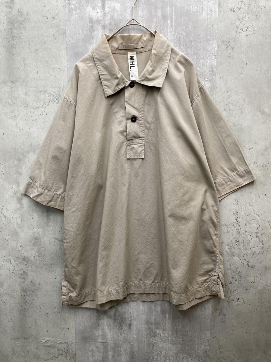 MHL. エムエイチエル マーガレットハウエル 日本製 レギュラーカラー