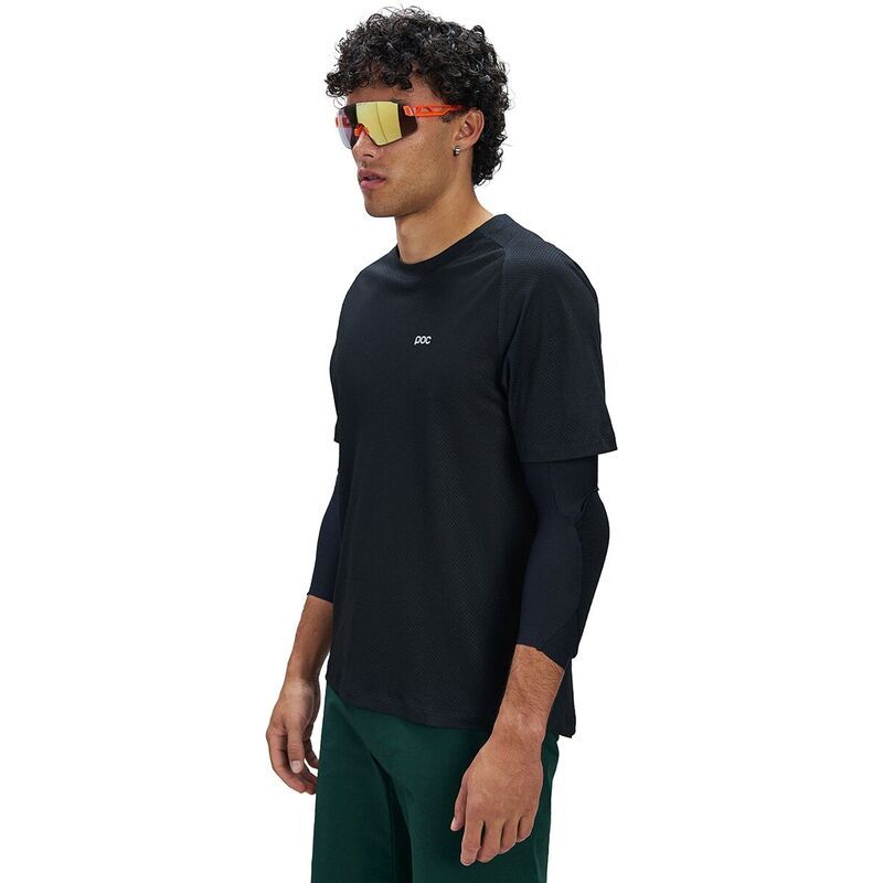 ピーオーシー メンズ トップス Tシャツ 半袖 ジャージー POC Motion Air ShortSleeve Jersey Uranium Black ブラック