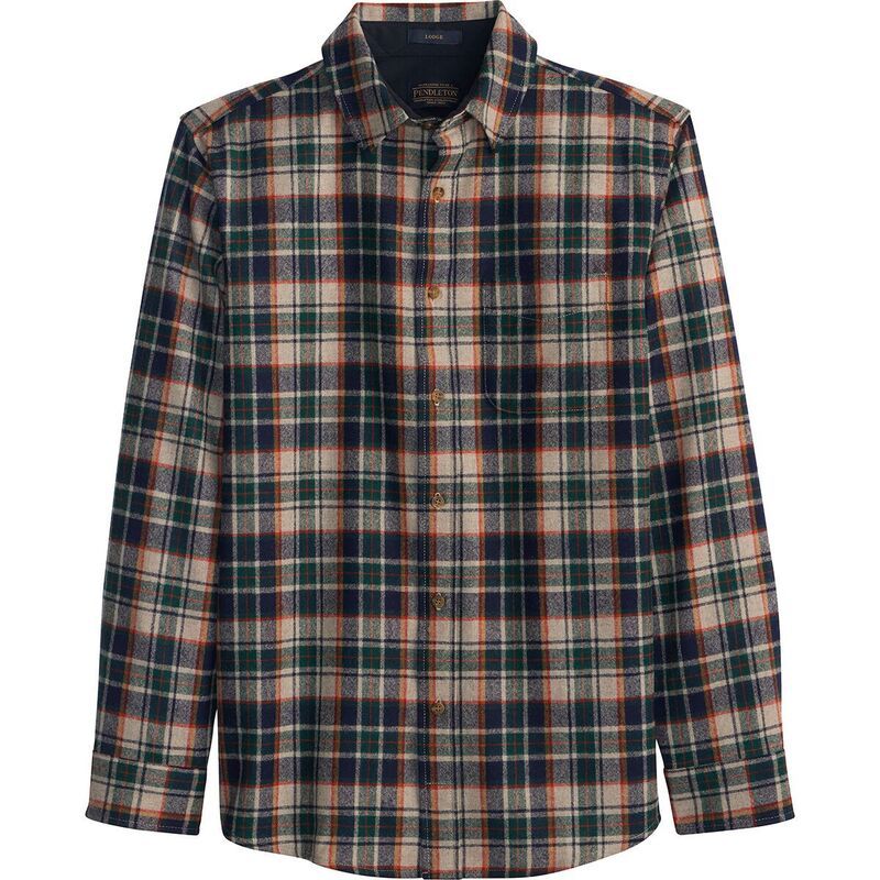 ペンドルトン メンズ トップス シャツ Pendleton Lodge Shirt Mens Green Multi Plaid グリーン