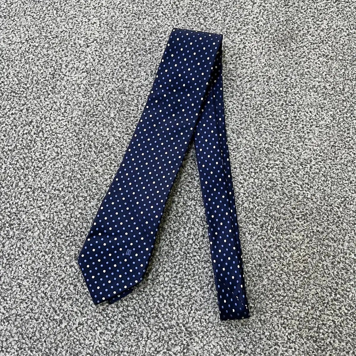 LOUIS VUITTON (ルイヴィトン) モノグラム シルク ネクタイ ボルドー