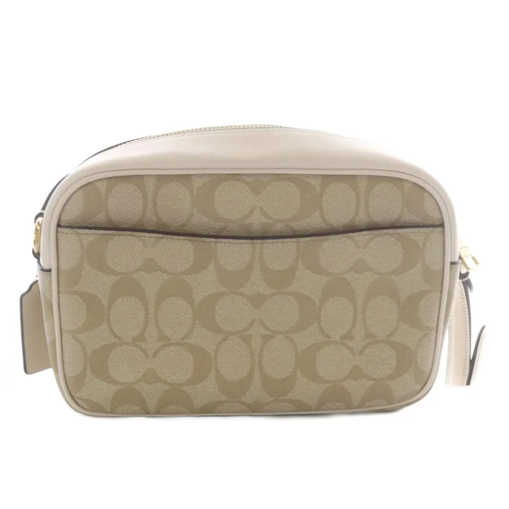 コーチ COACH ジェイミーカメラバッグ シグネチャーキャンバス 