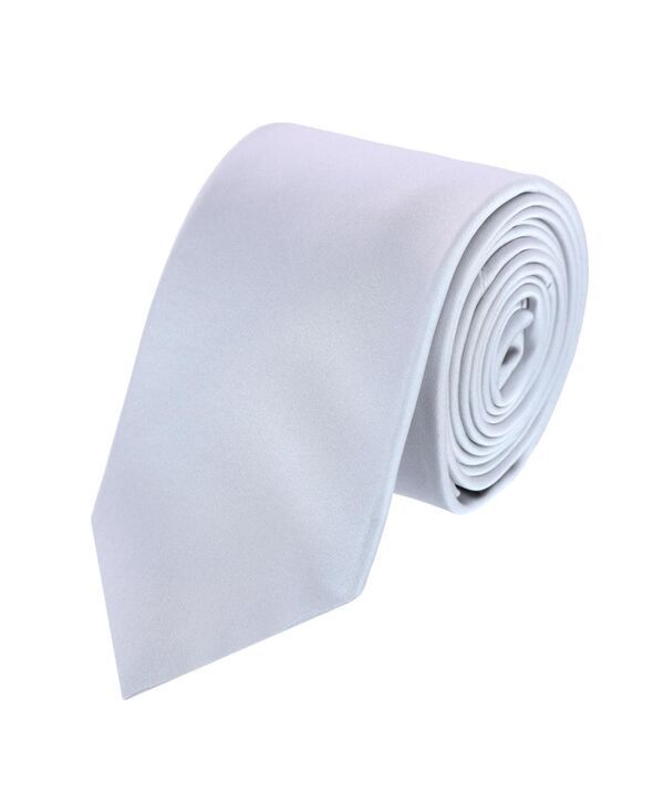 トラファルガー メンズ アクセサリー ネクタイ シルク TRAFALGAR Mensutton Solid Color Silk Necktie Ivory アイボリー