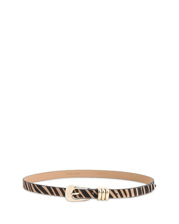 エティカ レディース アクセサリー ベルト プリント Ettika Womens Thin Tiger Print Beltiger アニマル