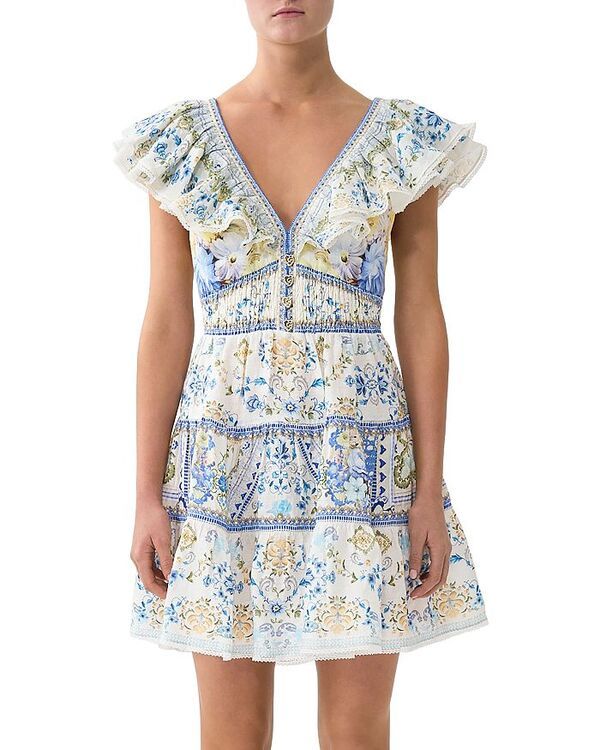 キャミラ レディース トップス ワンピース ティアード フリル Camilla Ruffled Tieredress My Homespun Heart