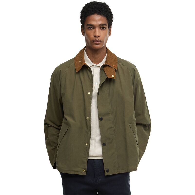 バブアー メンズ アウター ジャケット・ブルゾン Barbour Icons Transport Casual Jacket Mens Ivy Green グリーン