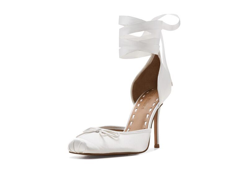 スティーブ マデン レディース シューズ ヒール Steve Madden Larina Ivory Satin アイボリー