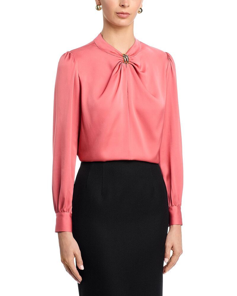 エリータハリ レディース トップス シャツ ブラウス Elie Tahari The Valentine Blouse Dragonfruit 34,320円