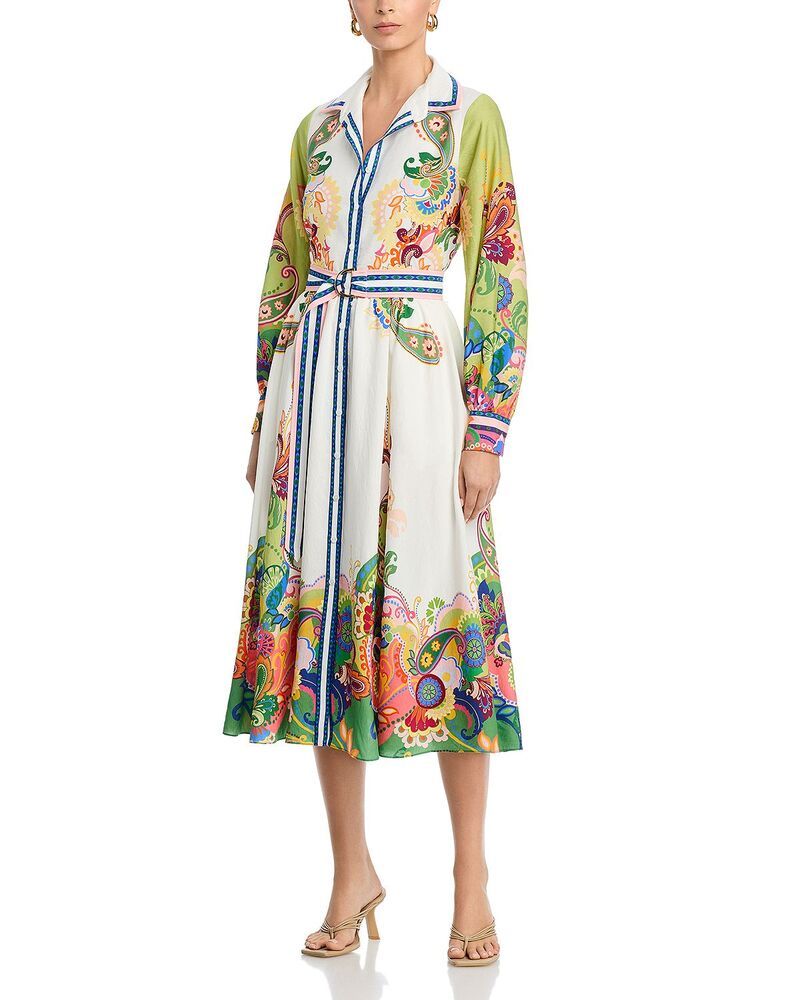 エリータハリ レディース トップス ワンピース Elie Tahari Thester Dress Celestial Paisley 44,280円