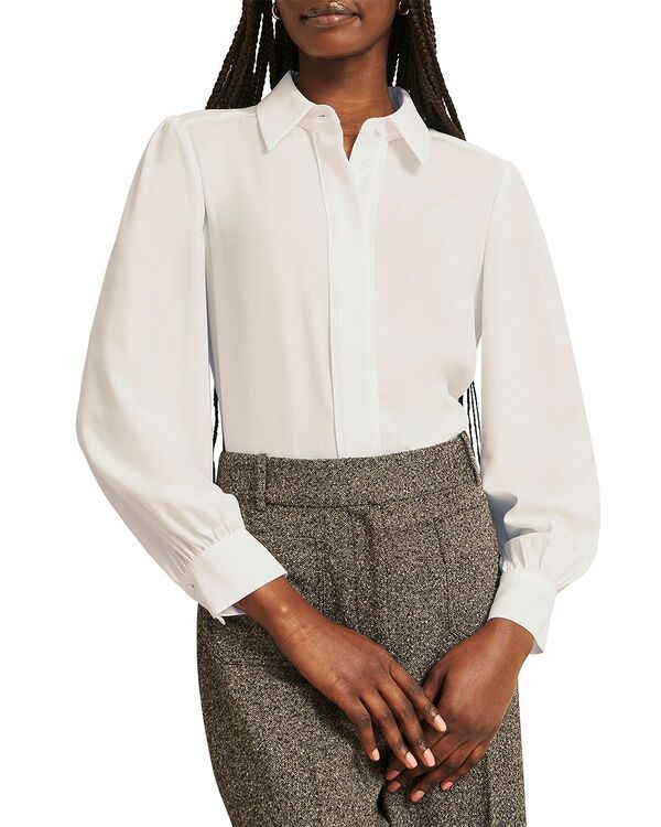 ホッブスロンドン レディース トップス シャツ ブラウス HOBBS LONDON Rose Blouse Ivory アイボリー