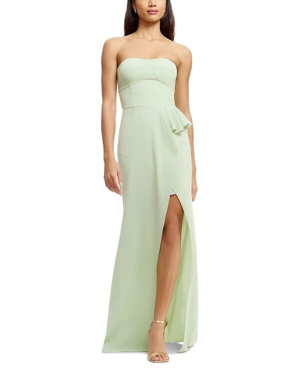 ドレスザポプレーション レディース トップス ワンピーストラップレス Dress the Population Kai Strapless Gown Sage セージ 31,720円