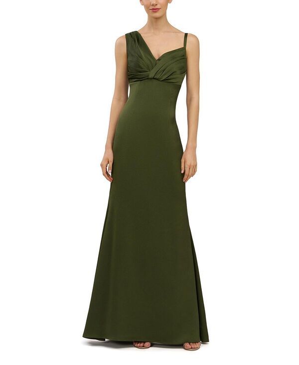 ケイ アンジャー レディース トップス ワンピース Kay Unger Pia Gown Pesto