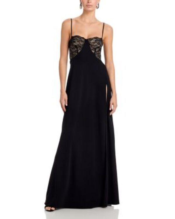 ブラックハロ レディース トップス ワンピース Black Halo Coressa Corset Gown Black ブラック