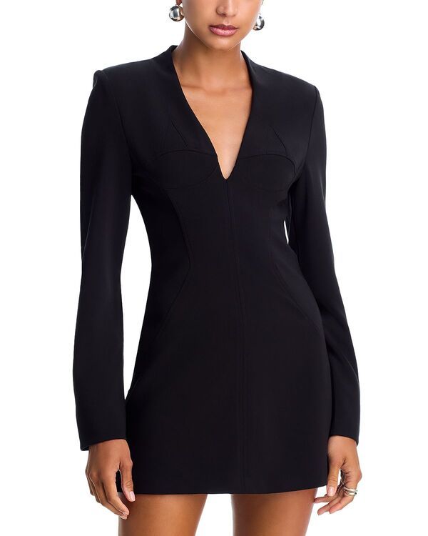 ブラックハロ レディース トップス ワンピース ミニ Black Halo Kenna Micro Mini Dress Black ブラック