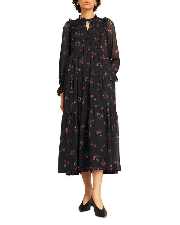ホッブスロンドン レディース トップス ワンピース HOBBS LONDON September Limited Collection Alnwick Dress Black Multi ブラック