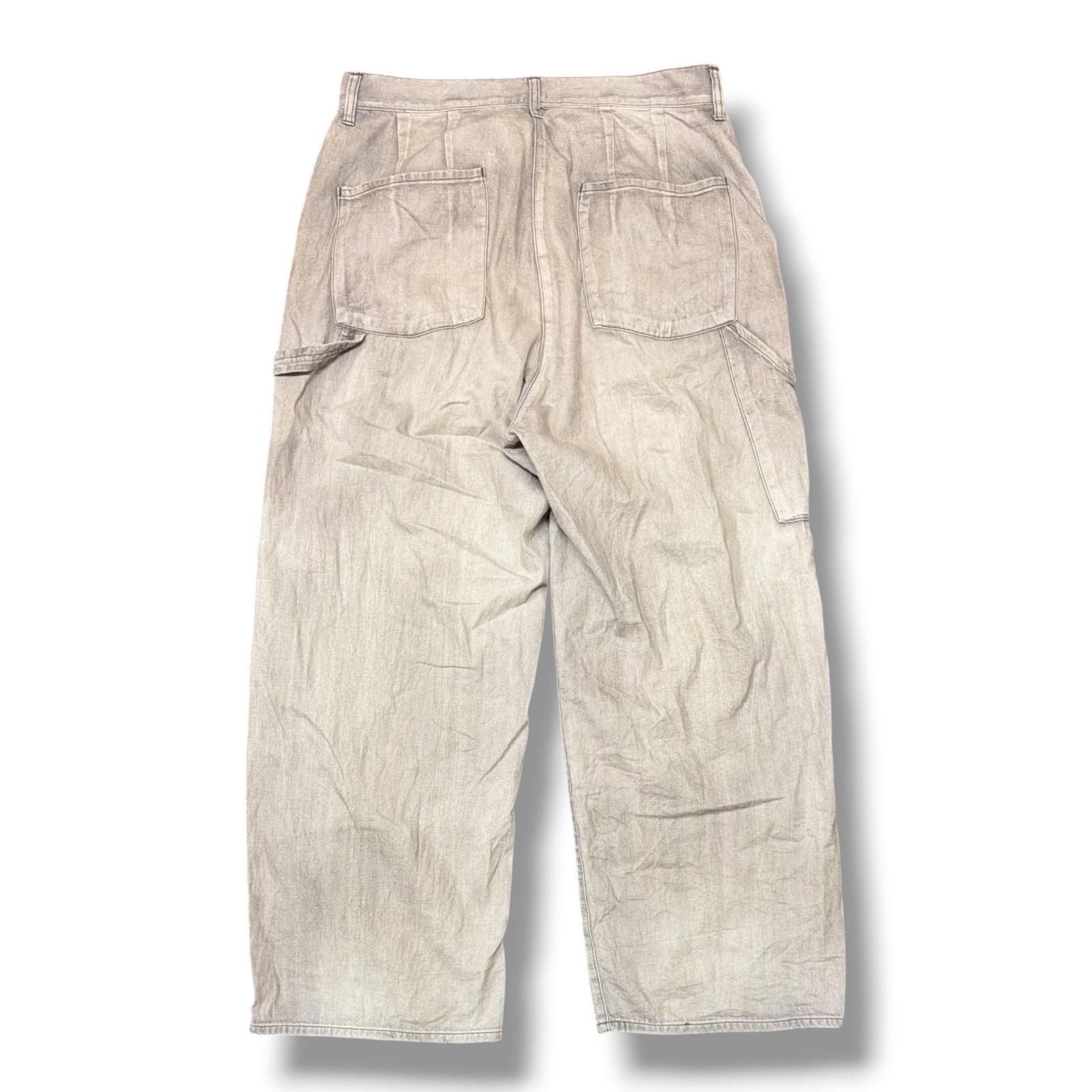 ANCELLM 24SS AGING PAINTER PANTS エイジングペインターパンツ アンセルム ANC-PT45 グレー 1 （20288M） ANCELLM 24SS AGING PAINTER PANTS エイジングペインターパンツ