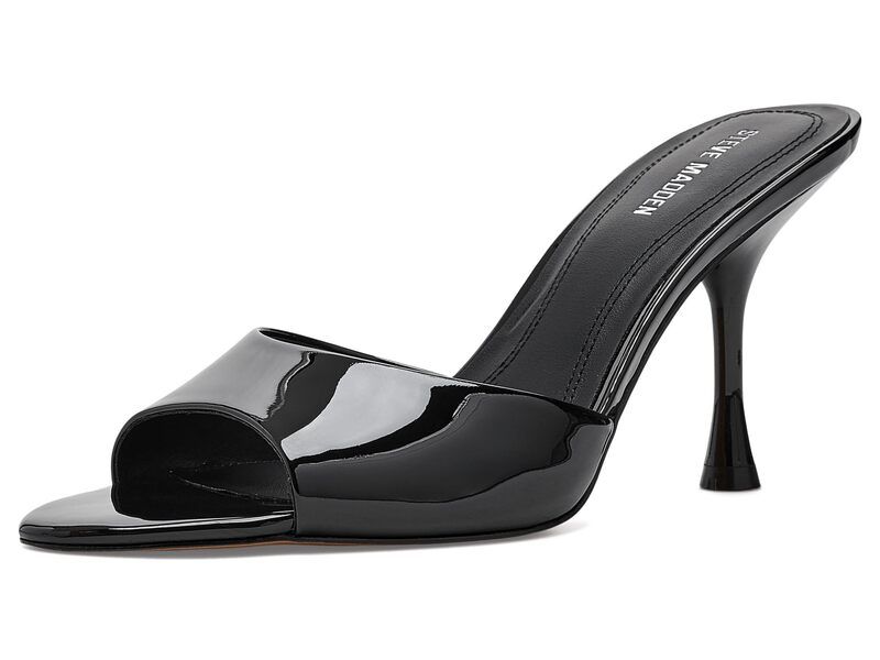 スティーブ マデン レディース シューズ ヒール Steve Madden Santi Black Patent ブラック