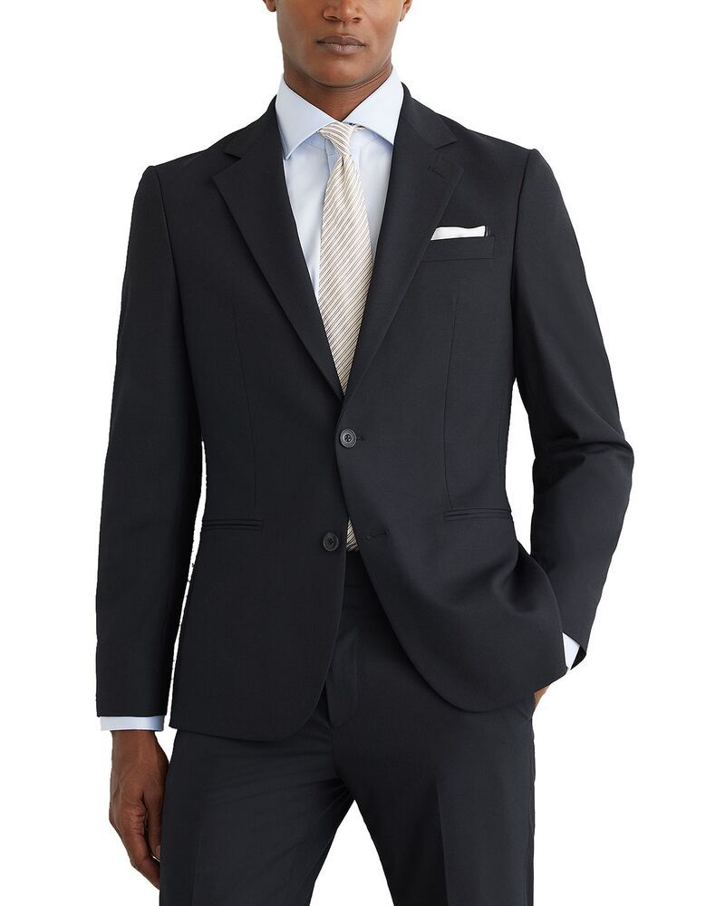 レイス メンズ アウター ジャケット・ブルゾン REISS Tailored Fit Suit Jacket Navy ネイビー