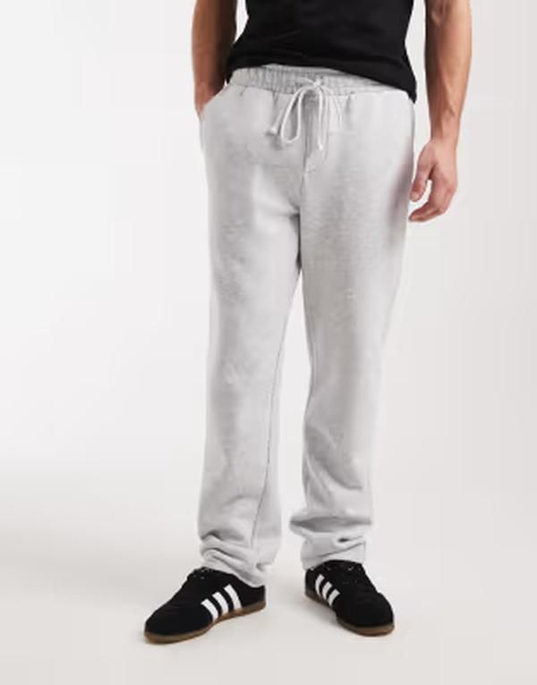 コットンオン メンズ ボトムス カジュアルパンツ トラックパンツ Cotton relaxed track pant heather Gray Marle グレー