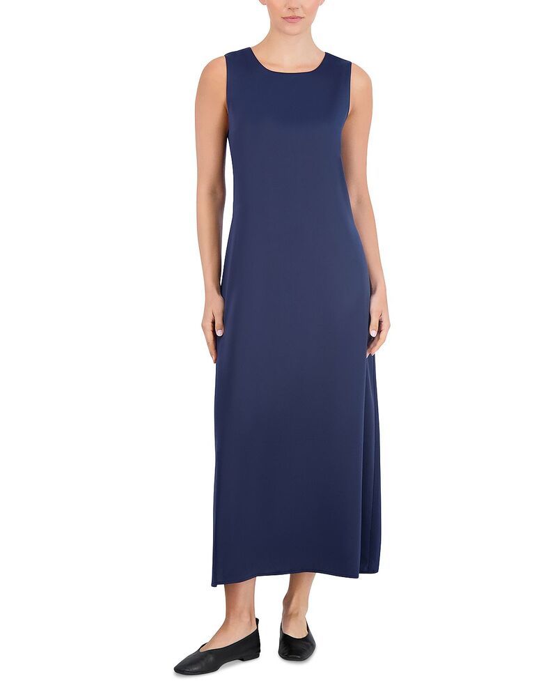 ポイント レディース トップス ワンピース A ライン マキシ Point A Line Maxi Dress Navy ネイビー