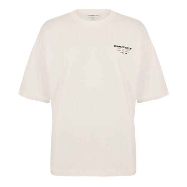 ザ クチュール クラブ メンズ トップス Tシャツ オーバーサイズフィット The Couture Club Mens Oversized FitShirt Off White オフホワイト