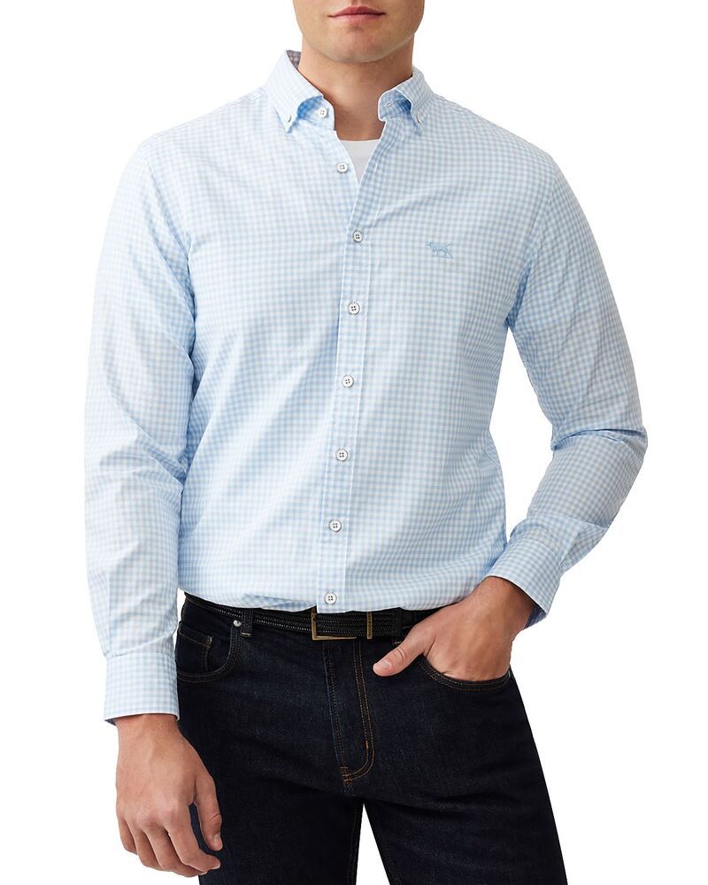ロッドアンドグン メンズ トップス シャツ ギンガムチェック オックスフォード ギンガム Rodd Gunn Oxford Bayshore Gingham Sports Fit Shirt Mali 17,736円