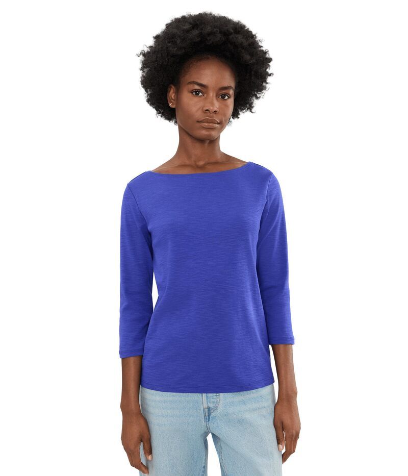 トッミーバハマ レディース トップス シャツ Tommy Bahamashby Isles Bateau Neck 34 Tee Bold Blue ブルー