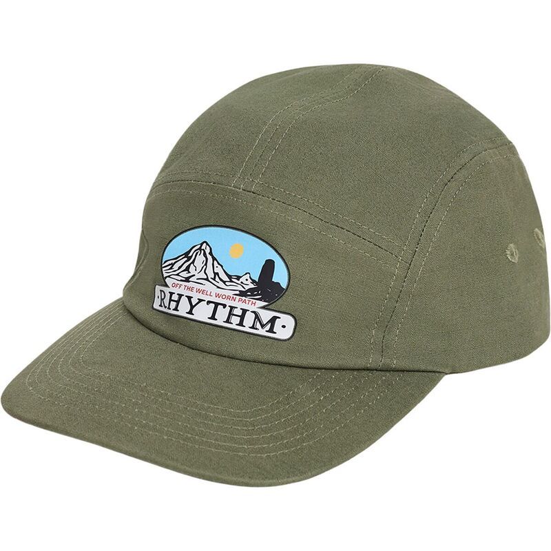 リズム メンズ アクセサリー 帽子 キャップ Rhythm Back Country 5 Panel Cap Olive オリーブ
