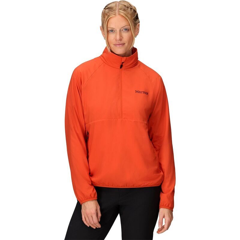 マーモット レディース アウター ジャケット・ブルゾン Marmot Aerothermal 12Zipullover Womens Ginger Blossom