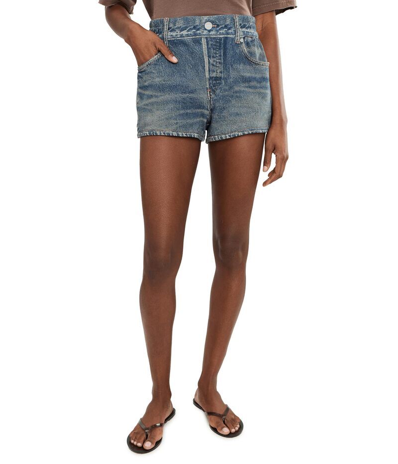 オールセインツ レディース ボトムス ハーフパンツ・ショーツ パイル ショートパンツ Allsaints Asher Terry Shorts Illusion Tint Bカジュアルパンツ